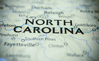 Image of North Carolina state map